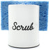 AuldHome Design White Enamel Sponge Holder; Rustic Enamelware Kitchen Sink Accessory...