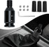 Shift Knob Adapter, Gear Shift Adapter, Aluminum Alloy M12x1.25 Automatic Shifter Adapter with Plastic Hose, Car Accessories Interior Compatible w...