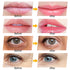 Jakuva 30 Pairs Lip Masks & Eye Masks,Gold Under Eye Patches for Puffy Eyes,Pink Lip Masks Skincare,Effectively Moisturizing the Lip & Eye Skin,An...