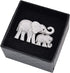 Cute Mother and Baby Elephants Brooch Pins Crystal Rhinestone Animal Kingdom Breastpin Broach...