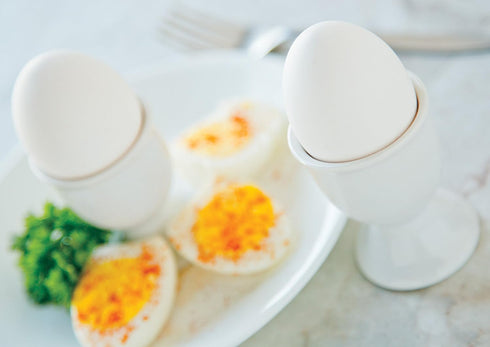 Fox Run 6227COM Porcelain Egg Cup, 2.5 x 2 x 1.75 inches, White...