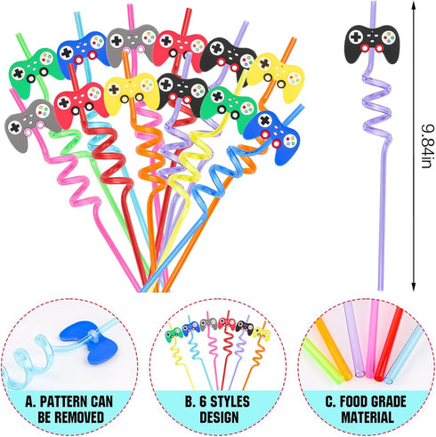 Video Game Party Favors for Kids, Video Game Birthday Party Supplies Gifts Pinata for Birthday Kids Age 3-5, 6-8, Video Game Party Favors Bags Tre...
