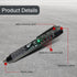 1 PC Car Brake Fluid Test Pen, Hydraulic Oil Moisture Analyzer Troubleshooter, Universal Diagnostic Test Tool with 5 LED Indicators, Product Compa...