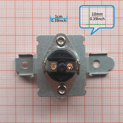 DIKOO 6931EL3003C Dryer High Limit Thermostat Compatible with LG, Sears Dryers Replaces 1268365, 6931EL3003G, PS3530484