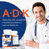 ADK Vitamin Supplement 20000 IU - High Potency Vitamins A, D3 and K1 for Heart, Bone Health and Immune Support Vitamin ADK 60 Capsules...