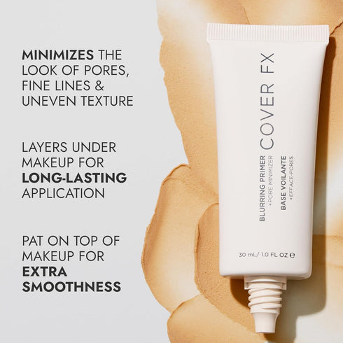 COVER FX Blurring Primer - 1 Fl Oz - Mattifying Pore Minimizing Primer - Soft-Focus Finish - Safe For All Skin Types...