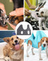 Pet Grooming Hammock Helper, Nail Clipper Restraint Bag for Cat Dog, Drying Towel for Combing Bathing Washing Grooming and Nail Trimming, 4 Hooks,...