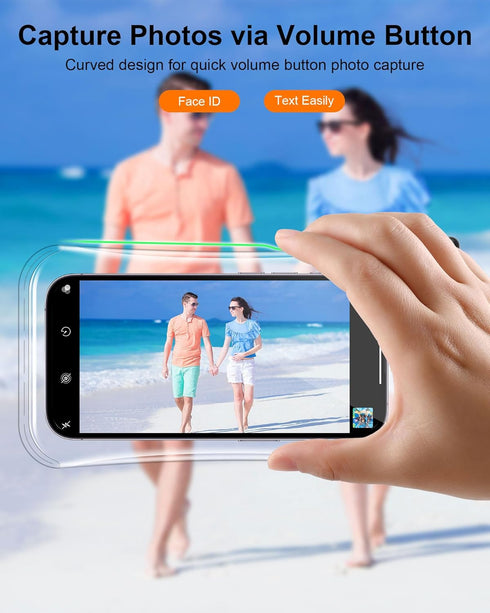 Waterproof Phone Pouch Cruise Ship Essentials Must Haves Phone Dry Bag for Vacation Beach Travel Kayak Accessories Water proof Phone Case for iPho...