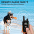 Dog Shock Collar - Electric Dog Training Collar with Remote, Rechargeable E-Collar with 4 Training Modes, Security Lock for All Breeds, Sizes...