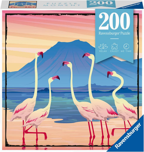 Ravensburger Puzzle Moment: Tanzania 200 Piece Jigsaw Puzzle for Adults - 12961 - Every Piece is Unique, Softclick Technology Means Pieces Fit Tog...