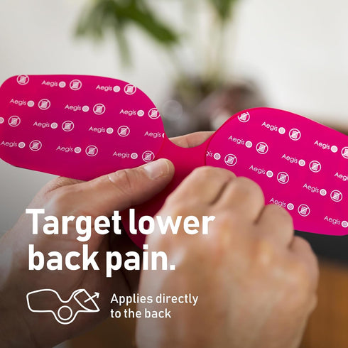 Paingone Aegis Replacement Gel Pads, 4 Count - Adhesive Electrode Pads for Lower Back Pain Relief - Made Exclusively for Use with The Paingone Aeg...
