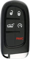 KeylessOption Keyless Remote Start Smart Car Key Fob for Jeep Cherokee 2014-2019, GQ4-54T...