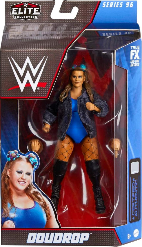 Mattel WWE Doudrop Elite Collection Action Figure, 6-inch Posable Collectible Gift for WWE Fans Ages 8 Years Old & Up...
