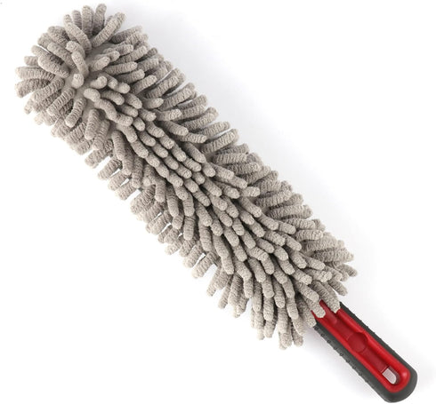 Amiss Mini Car Duster for Dashboard, Microfiber Car Detail Dash Duster for Car and Home Cleaning, Interior Exterior Car Detailing Brush Accessorie...