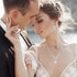 FUNRUN JEWELRY Silver Jewelry Set for Women Rhinestone Necklace and Earrings Bridal Wedding Jewelry Sets for Brides Bridesmaid Crystal Wedding Pro...