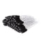 i-Laesh Crystal Mascara Sticks, Disposable Eyebrow Eyelash Brushes for Eyelash Extensions, Eyelash Makeup Tool, Pack of 100 (Black)...