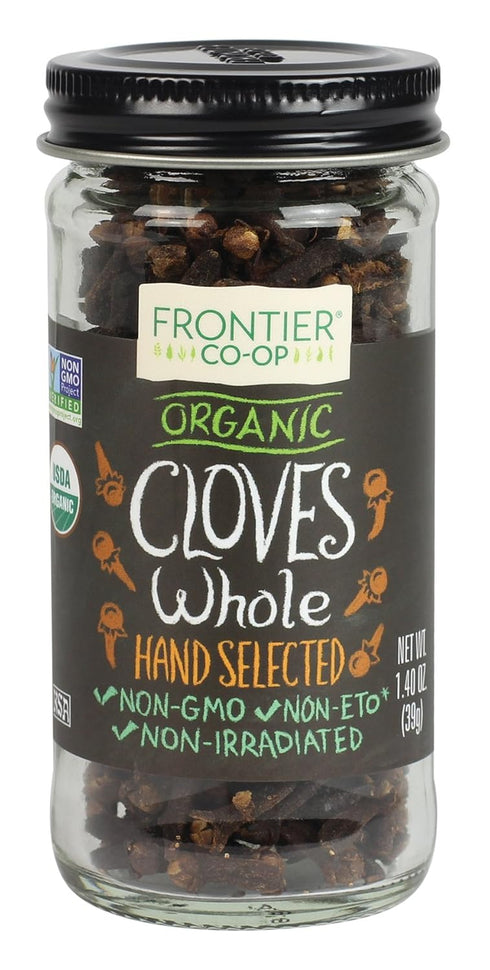 Frontier Whole Organic Cloves, 1.4 Ounce...