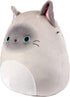 Squishmallows Original 10-Inch Felton The Siamese Cat - Official Jazwares Plush - Collectible Soft & Squishy Stuffed Animal Toy - Add to Your Squa...