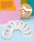 8 Roll Multi-Size Thin Double-Sided Tape for Crafts, Arts, Scrapbooking, Photography, Paper Backing, Tear-by-Hand, Office School Supplies, 8 Roll ...