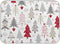 Nander Beautiful Christmas Tree Dish Drying Mat for Kitchen Counter, Absorbent Reversible Dish Draining Mat,Rack Pad for Countertop, 16 x 18 Inche...