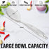 Zulay Kitchen Stainless Steel Cooking Utensil - Stainless Steel Kitchen Utensil - Durable Kitchen Gadgets - Metal Kitchen Accessories - Easy to Cl...