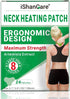 Neck Patches - 24 Count Warming Herbal Plaster Maximum Strength Heat Patches, 8 Hours Deep Heating Extra Strength Joint Soreness Soothing Patch fo...