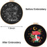 Nuberlic Mushroom Embroidery Kits for Beginner Adults Cross Stitch Kit with Stamped Pattern Include Embroidery Cloth Hoops Threads Needles...