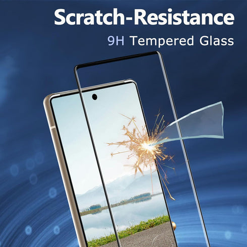 Screen Protector for Google Pixel 6 Pro, Tempered Glass Screen Protector, Shock-Resistant, Touch Sensitive, 9H Hardness, HD Clear, 2 Pack Screen P...