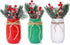 CNVOILA Christmas Centerpiece 3PC Set: Mason Jars, Table Decorations, Home & Coffee Table Decor...