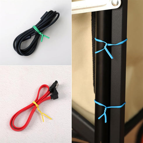 300 pcs 5 inch Green Plastic Twist Ties, Cable Ties, for Bags, Gardening Tools...