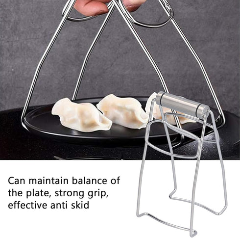 Bowl Clip, Hot Plate Tongs Dish Gripper Strong Grip for Home for Kitchen for Restaurant...