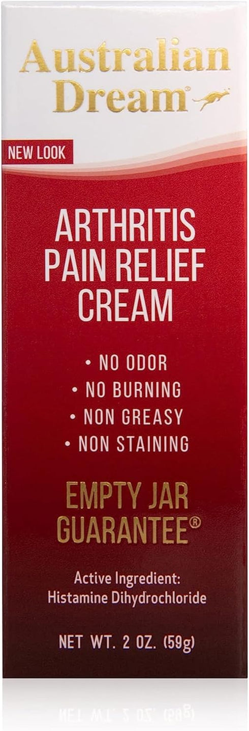 Australian Dream Arthritis Pain Relief Cream - Soothing, Non-Greasy Pain Relief Cream - Powerful Topical Arthritis Pain Relief Good for Muscle Ach...