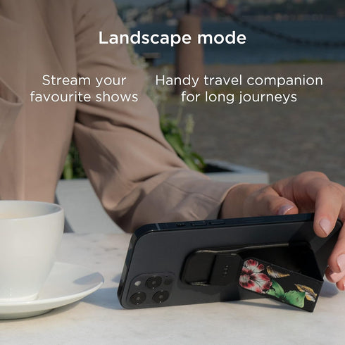 RICHMOND & FINCH Phone Grip Holder and Expanding Stand, Universal Finger Grip Kickstand Compatible with iPhone, Samsung and More, Multiple Viewing...