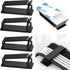Cable Clips?50PCS Electrical Cord Management Adhesive Cable Wire Clip Wire Clips Wall?Used for Cars, Offices, and Homes Cable Clips Cord Organizer...