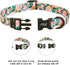 Dog Collar for Small Dogs Floral Dog Collars with Quick Release Safety Buckle Soft Comfortable Cute Pet Collar for Girl Dog Boy Dog...