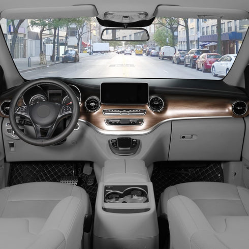 SEG Direct Car Steering Wheel Cover Universal Standard-Size 14 1/2" - 15", Microfiber Leather...