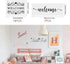 25PCS Reusable Template for Painting Wood, Large Welcome and Sweet Home Stencils Seasonal Stencils Farmhouse Stencils for Signs, Walls & Home Deco...