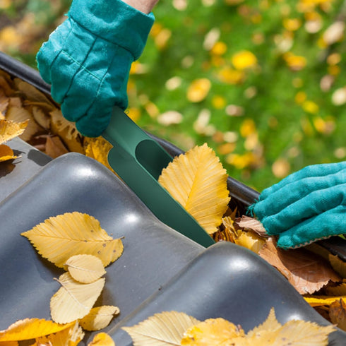 Sealegend Gutter Cleaning Tools Leaf Cleaner Gutter Scoop, Green...