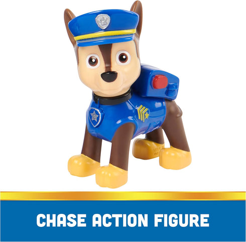 Paw Patrol, Chase’s Patrol Cruiser, Toy Car with Collectible Action Figure, Sustainably Minded Kids Toys for Boys & Girls Ages 3 and Up...