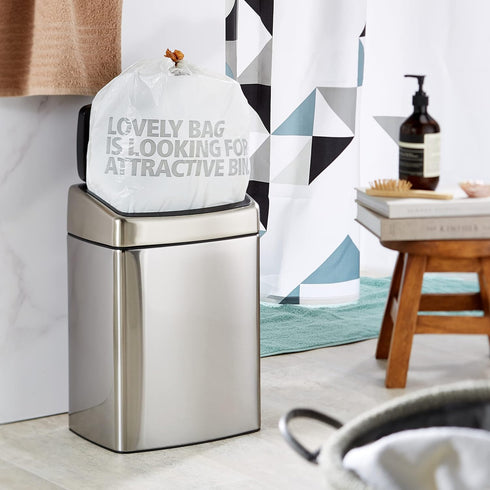 Brabantia Trash Can Liner Code X, 3.2 gallon, White...