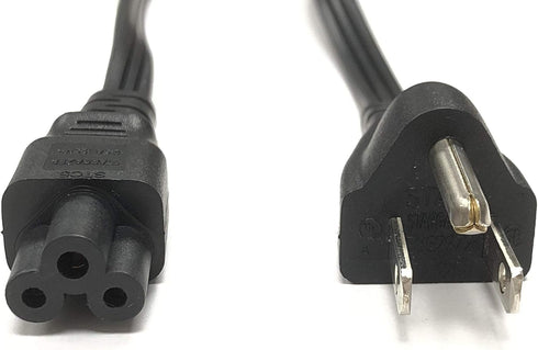 STARGAZER Original 3 Ft AC Power Cord STC5 STA02 E352372, Compatible with P/N:05V1C9,5V1C9,0K260C,K260C,0K2490,02JVNJ,2JVNJ,Fit for Dell Laptops,D...
