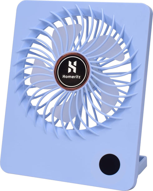 Personal Battery Operated Desk Portable Fan, Rechargeable Fan, 2000mAh Battery Powered Fan, Power Display and 180° Tilt Folding, Ultra Quiet and P...