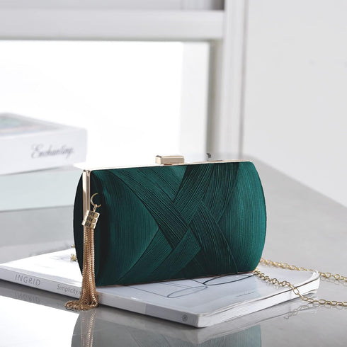 Clutch Purses For Women Tassel Evening Clutch bag Cross Body & Shoulder Bag For Wedding Night out Party...