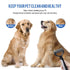Pet Dematting Tool - Double-Sided Undercoat Rake for Dogs & Cats - Shedding Comb and Dematting Tool for Grooming...