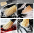 3 Pack Car Detailing Brush Set,Natural Boars Hair Ultra-Soft Cleaning Tool Auto Detail Brushes Kit for Clean Interior or Exterior,Dashboard,Air Ve...
