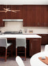 197”x17.7”Red Brown Wood Peel and Stick Wallpaper Wood Grain Contact Paper Self Adhesive Film Removable Textured Wood Panel Decorative Wall Coveri...