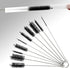 60 Inch Aquarium Filter Hose Brush+8 Inch Nylon Tube Cleaner Brush Set,Stainless Flexible Tube Cleaning Long Brush for Lab Fish Tank Aquarium and ...