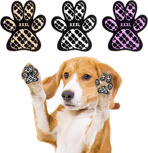 BEAUTYZOO Dog Anti-Slip Paw Grips Traction Pads, 36 Pcs Pads Dog Paw Protectors Toe Grip Pads, Non Slip Non-Skid for Small Medium Large Senior Dog...