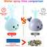 2024 Upgraded Baby Bath Toys, Light up Bath Toys for Kids 1-3 Babies 6-12 12-18 Months, Whale Sprinkler Spray Water Pool Bathtub Toys Toddlers Inf...