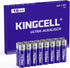 AA Batteries 16 Pack, High-Performance Alkaline AA Batteries 10-Year Shelf Life Double A Batteries with Long-Lasting Power for Household and Offic...